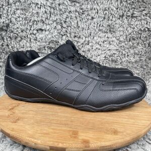 SafeTStep Simon Oxford Shoes Men's 13 Black Lace Up Casual Non Slip Comfort